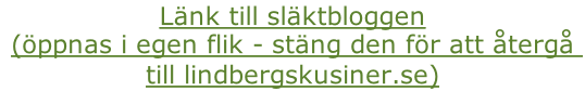 Länk till släktbloggen
(öppnas i egen flik - stäng den för att återgå till lindbergskusiner.se)
